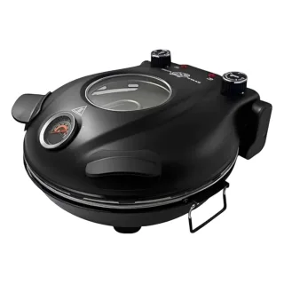 [EU Direct] Novulife GY2501 1200W Electric Pizza Oven 50°C-420°C Range 3~5mins Fast Pizza Baking Adjustable Temperature