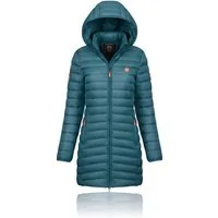 Geographical Norway Steppmantel Damen Outdoorjacke Lange Steppjacke Parka S-2XL
