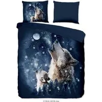 PURE luxury collection Bettwäsche Bettbezug -Set Moon, Mikrofaser, 2 teilig