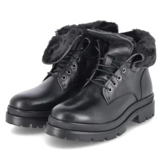 Fräulein Frida Boots - Gr. 37 - Schwarz - Glattleder