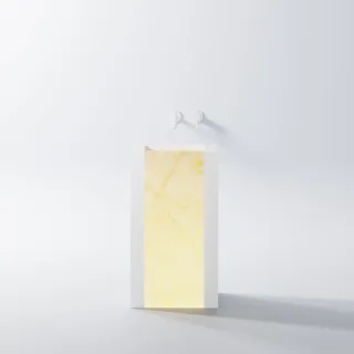 Steinberg Serie 540 Standwaschtisch, eckig, ohne Überlauf, 420 x 500 x 900 mm, champagne/matt white 5407100