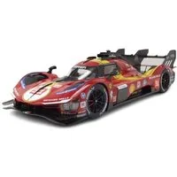 Bburago Modellauto Ferrari 499P #51 24H Le Mans 2025, Maßstab 1:18