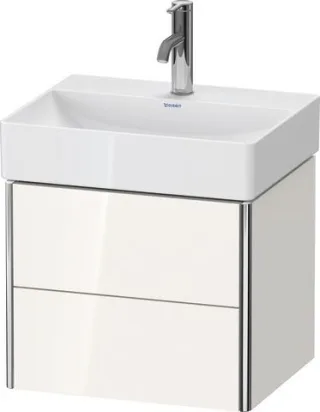 Duravit XSquare Waschtischunterbau wandhängend Weiß Hochglanz 484x390x397 mm - XS430502222 XS430502222