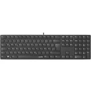 Speedlink RIVA Scissor Slim Metal Keyboard, black - DE