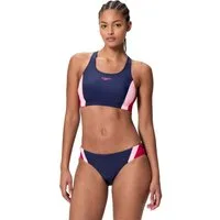 Speedo Badeanzug Speedo Colourblock Splice 2.0 Damen Bikini 8-004572002