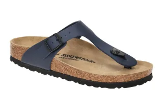 Birkenstock 143623 GIZEH BS Damen Pantoletten Zehentrenner blau - blue EVA La...