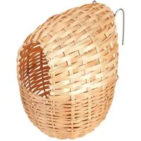 Kerbl Vogelhaus Exotennest aus Bambus 12 x 11 cm
