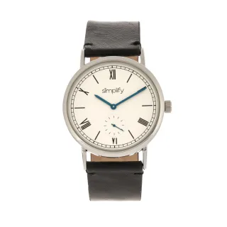 Simplifiez la montre à bracelet en cuir 5100