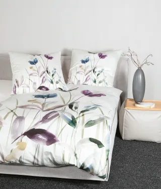 Janine Bettwäsche "Mako-Satin42140 05" mit Reissverschluss