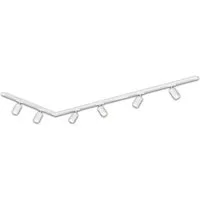 Briloner Leuchten Schienensystem-Sets RAIL, ohne Leuchtmittel, Schienensystem Rail 2,25 m Weiß max. 9W Decke Wohnzimmer Büro Küche