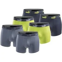 PUMA Boxershorts Herren Boxershorts 6er-Pack