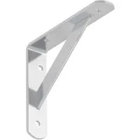 SO-TECH® Wandregalhalter Regalkonsolen mit Querstrebe zur Stabilisierung, 1-tlg., 150 x 125 x 30 mm, verzinkt, pulverbeschichtet