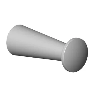 Dornbracht Haken Ersatzteile 081860533 20 x 50 x 20 mm Chrom 081860533-00