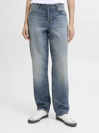 JJXX - JXHANOI STRAIGHT MW JEANS C252 DNM NOOS Medium Blue Denim - Gr. - 32
