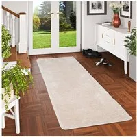 Snapstyle Hochflor-Teppich Hochflor Shaggy Teppich Feeling Mix Läufer, Rechteckig, Höhe: 48 mm