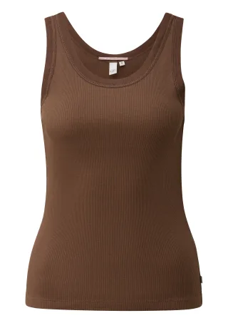 qs - T-Shirt braun - Gr. - S