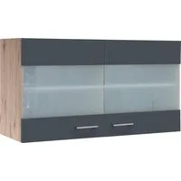Flex-Well Glashängeschrank Morena (B x H x T) 100 x 54,8 x 32 cm, mit Stollenglastüren