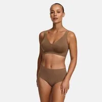 cfab (creamy fabrics) High-Waist-Slip High-Waist Slip, 3er Pack-Caramel-2XL