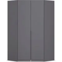 OTTO home Eckkleiderschrank Kleiderschrank Schrank Ankleidezimmer Schlafzimmer Garderobe AGORDO (in zwei Griff-Farben, Breite/Tiefe 117x117 cm, Höhen 210/229 cm) voll ausgestattet mit großzügigem Stauraum, 2 Höhen MADE IN GERMANY