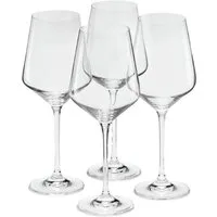 van Well Weinglas Ava, Weingläser 55,0 cl, 4 Stück, 4-tlg., Kristallglas, Geschenkkarton mit Sichtfenster, spülmaschinengeeignet