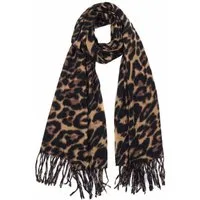 ITALYSHOP24 Modeschal Damen XL Schal Leopard Halstuch Tuch Winterschal Deckenschal Leo Stola, (finden Sie Leo Taschen bei uns), weicher und warmer Scarf Poncho Leo Karo Muster Animal Print Herbst