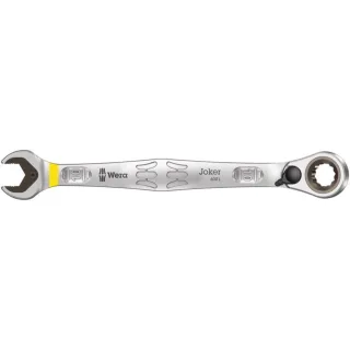 Wera 6001 Joker Switch Maul-Ringratschen-Schlüssel, umschaltbar Leuchtgelb - 05020065001