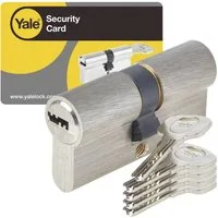 Yale Profilzylinder Profil-Doppelzylinder Serie 1000, Außen-/Innenmaß: 31/31 mm Y002 06883
