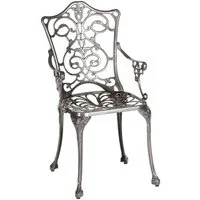 MERXX Gartensessel Lugano (1-St), Aluminium, graphit