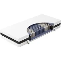 Taschenfederkernmatratze Verapur King Ortho Luxe Hypersoft 070x200 H3, Partner Matratze, verapur, 30 cm hoch, Partnermatratze