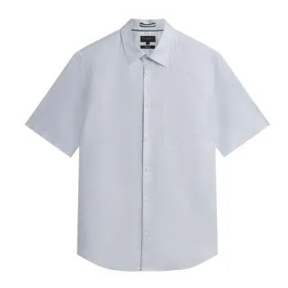 Ted Baker Palomas Hellblaues Leinenhemd