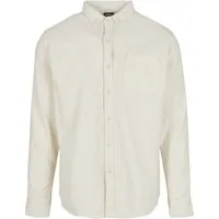 URBAN CLASSICS Langarmhemd Urban Classics Herren Corduroy Shirt (1-tlg)