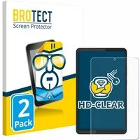 BROTECT Displayschutzfolie Schutzfolie für Lenovo Tab One 8.7", 2 Stück, Displayschutz Schutz Folie Klar Transparent