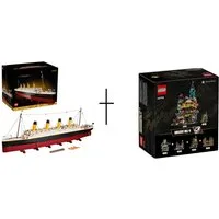 LEGO® Titanic (10294) Inkl. Ninjago 40705 Mikromodell der Gärten Spielbausteine