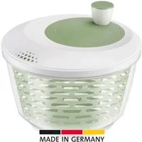WESTMARK Salatschleuder Spinderella, Fassungsvermögen: 4,4 Liter, ø 23,5 cm, Mint-Grün, Made in Germany, BPA-frei