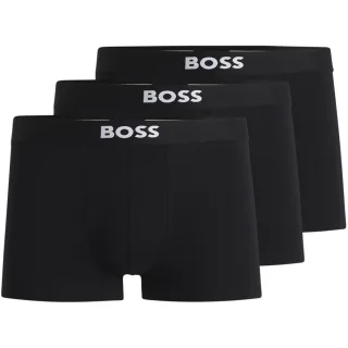 Boss - Unterwäsche für Herren (3er-Pack) (Samtschwarz)