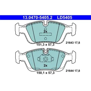 ATE Ceramic Bremsbel?ge vorne BMW 3 Z3 Z4