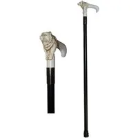 Couchcenter Gehstock Gehstock Wanderstock Spazierstock Alu Metall Wolf Halloween Karneval, Sehr Stabil