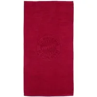 FC Bayern München Badetuch FC Bayern München Duschtuch I Handtuch 140 x70 cm (Bordeaux), 100% Baumwolle