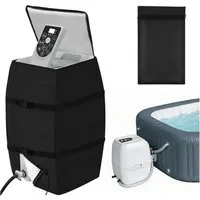 LuxusKollektion Pool-Abdeckplane Pumpenabdeckung Spa-Pumpe wasserdicht isoliert universell