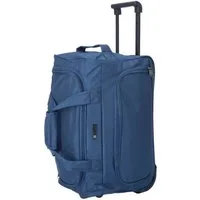 TheTrueC Reisetasche TheTrueC Rollenreisetasche 51cm Trolley Koffer Sporttasche dunkelblau