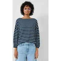 QS 3/4 Arm-Pullover Strickpullover Leichter Strickpullover aus Viskosemix