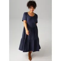 Aniston PLUS Sommerkleid aus elastischer Jersey-Qualität