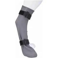 TRIXIE Pfotenschutz Schutzsocke für Hundepfote - grau - 6 cm/30 cm