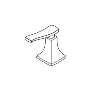 hansgrohe Griff Warmwasser Metris Classic 31292820 WT-/Bidetmischer brushed nickel
