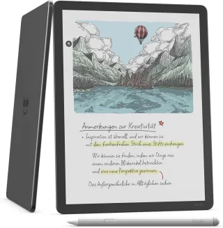 Kindle Scribe Colorsoft (2025 mit Frontlicht) 32GB [11'' WiFi only Premium-Eingabestift] graphit
