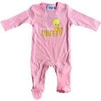 LOONEY TUNES Strampler Tweety Baby Overall Mädchen Strampler Body 3 6 12 18 24 Monate