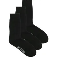 Jack & Jones Freizeitsocken JACRAFAEL – Sockenpackung mit Stretch-Anteil, Einheitsgröße (Packung, 3-Paar) Baumwollmischung, Einheitsgröße