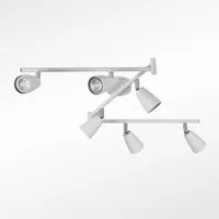 IMPTS LED Deckenspots Deckenleuchte Spotleuchte Deckenstrahler, Nicht Dimmbar, LED wechselbar, Warmweiß, Schwenkbar LED Deckenlampe Deckenspot