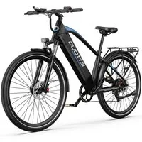 DUOTTS E-Bike Cityrad C29 Max Damen u. Herren 48V 18Ah 864Wh 120 km 65 Nm Shimano 7G App, 7 Gang Shimano, Heckmotor, 864 Wh, 7 Gang, 864Wh Akku, Elektrofahrrad mit Gepäckträger