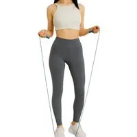 fashionshowcase Leggings Damen Sport-Tights mit Shaping-Effekt und engem hohem Bund eng geschnitten für Shaping-Effekt
